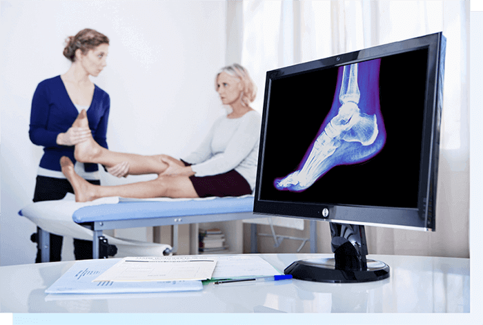 Online appointment bookings for foot clinic